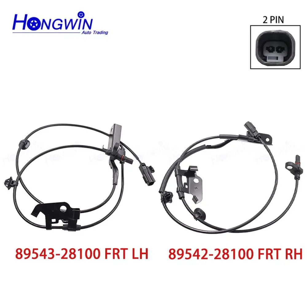 89542-28100 89543-28100 absホイールセンサー,トヨタvellfire,2.4-3.5,0から13までの最高速度センサー,英数字