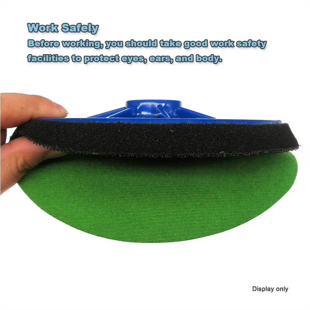 7 "นิ้ว180Mm 8 Hook & Loop Backing แผ่นดิสก์ M10 Abrasives สำหรับขัดกระดาษทรายและบด