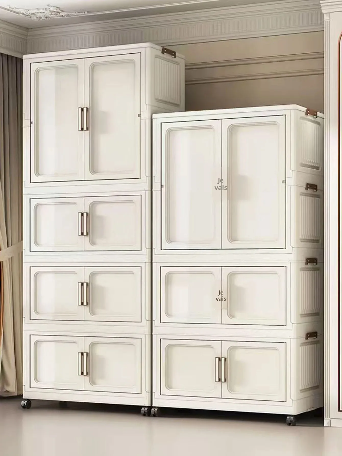 Armoire de rangement pliante, organisateur de placard multi-scènes – Solution d'organisation à domicile