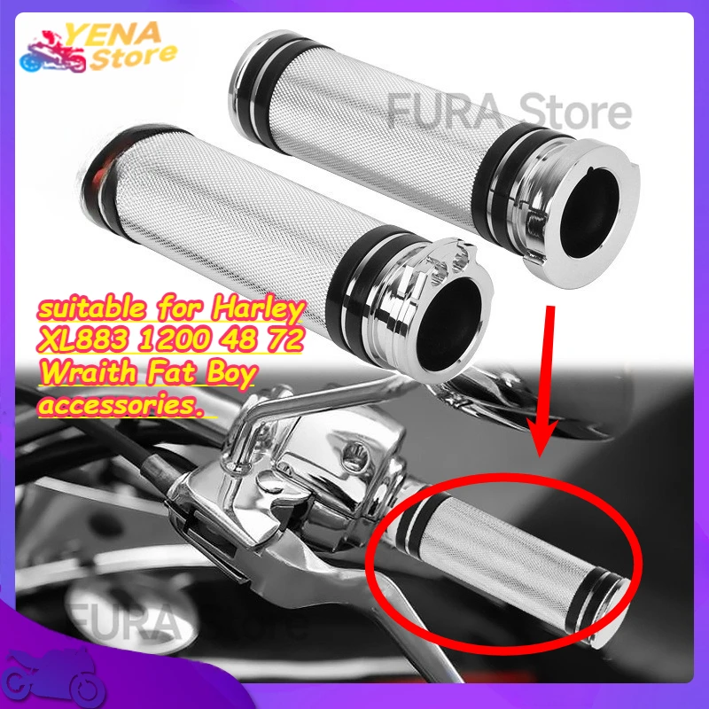 

The motorcycle CNC aluminum handlebar cover is suitable for Harley XL883 1200 48 72 Wraith Fat Boy accessories.