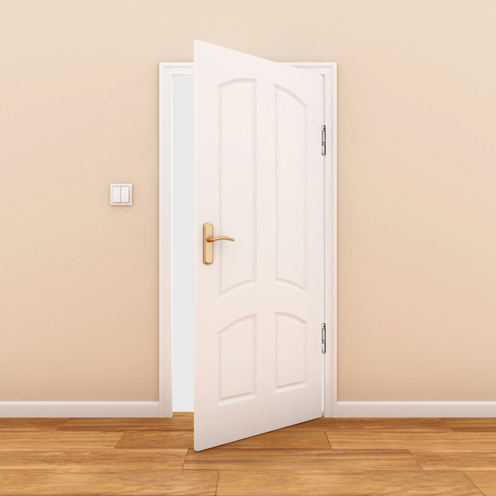 

Automatic Door Closing Hinge Self Spring Stainless Steel Durable Premium Residential Commercial Corridors Apartments Entrances