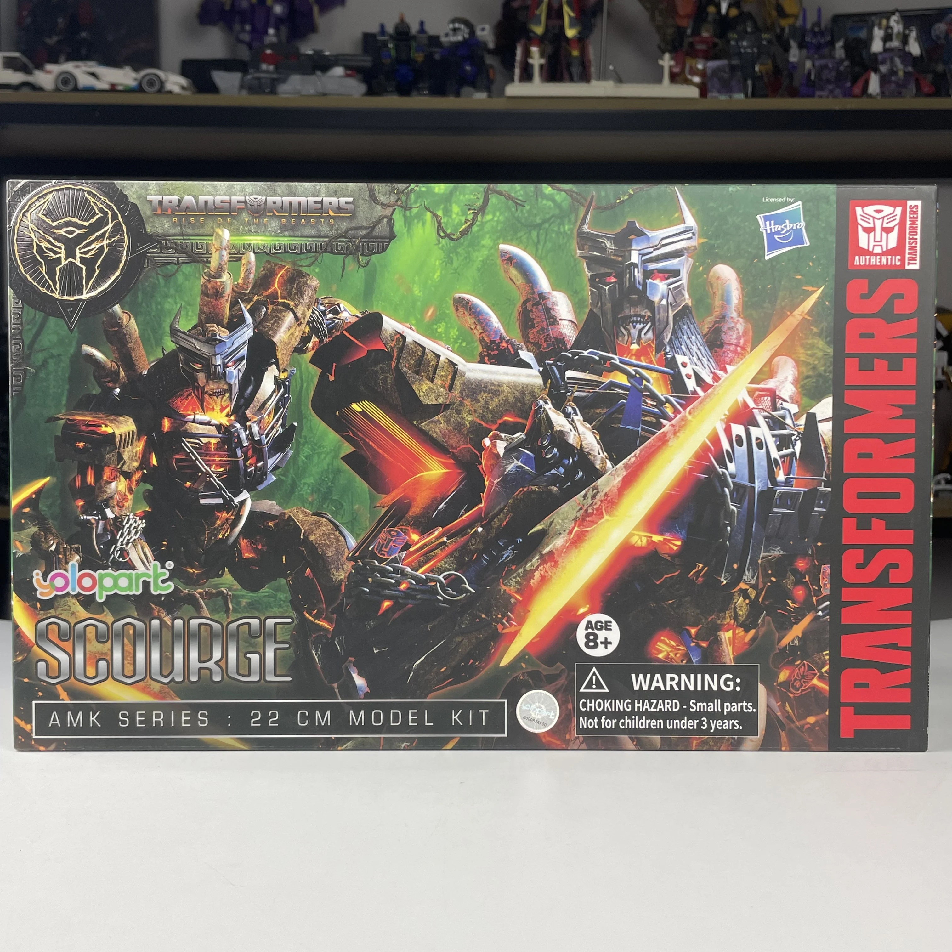 

Hasbro Transformation Rise of the Energon Megatron 22cm children's toy gift