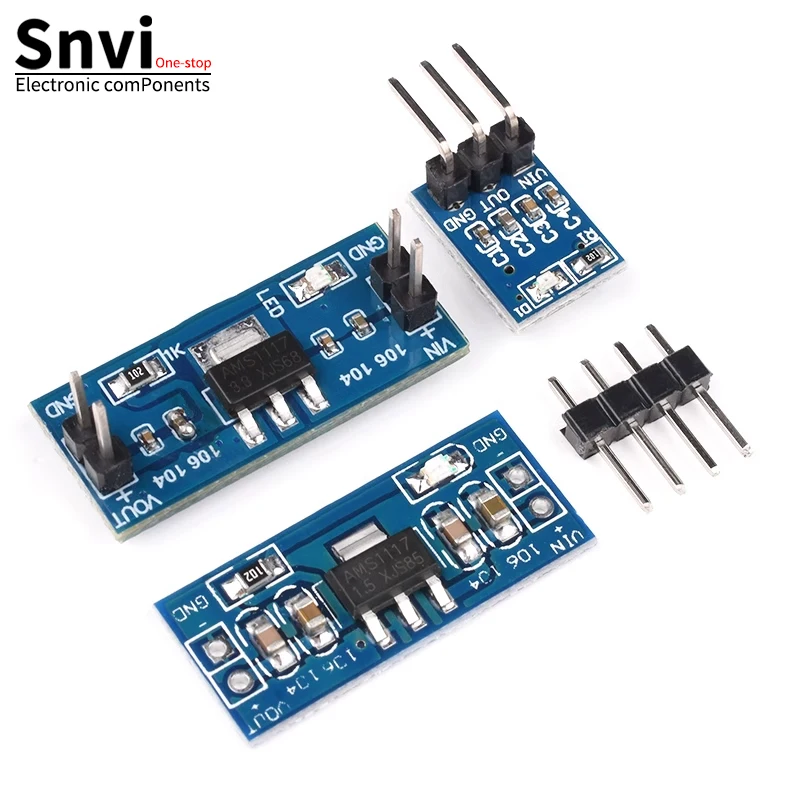 

1PCS AMS1117 1.2V 1.5V 1.8V 2.5V 3.3V 5V power supply module AMS1117-5.0V power module AMS1117-3.3V For diy kit