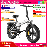 Electric Bike Adults ENGWE ENGINE X 48V 250W 13Ah Foldable Bicycle 20*4.0 Fatbike Electric Women's Electric bicycle City E-Bike