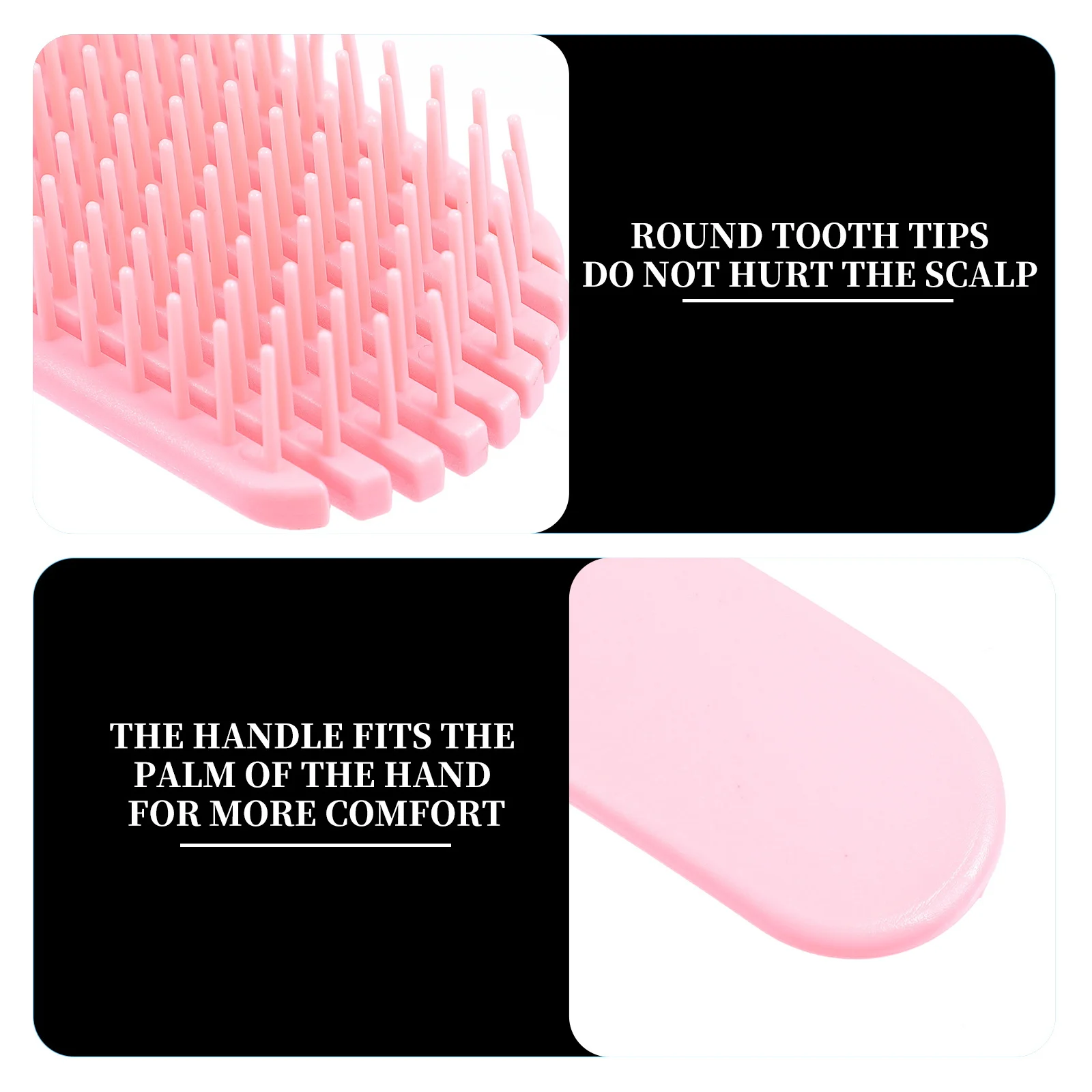 

2 шт., массажная щетка для укладки влажной и сухой распутывания волос, расческа для массажа кожи головы, щетка для вьющихся волос, расческа для ухода за волосами для женщин и мужчин