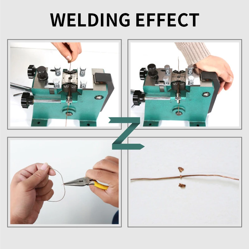 HS-T01 Desktop Hydraulic Cold Welding machine Copper Aluminum Wire Cold Welding machine Enameled Aluminum Wire Copper