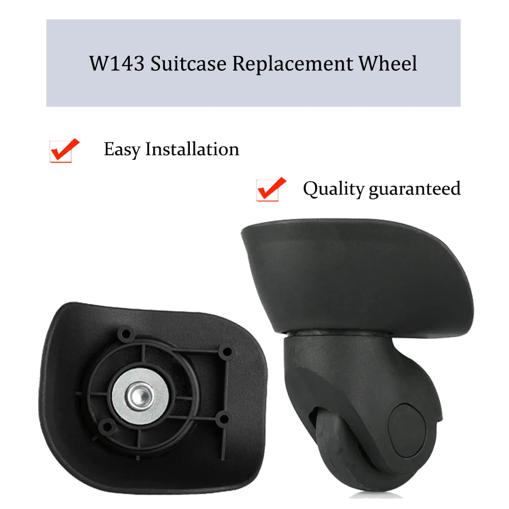 

Suitable For W143 Universal Wheel Trolley Case Wheel Replacement Luggage Pulley Sliding Casters Wear-resistant Repair