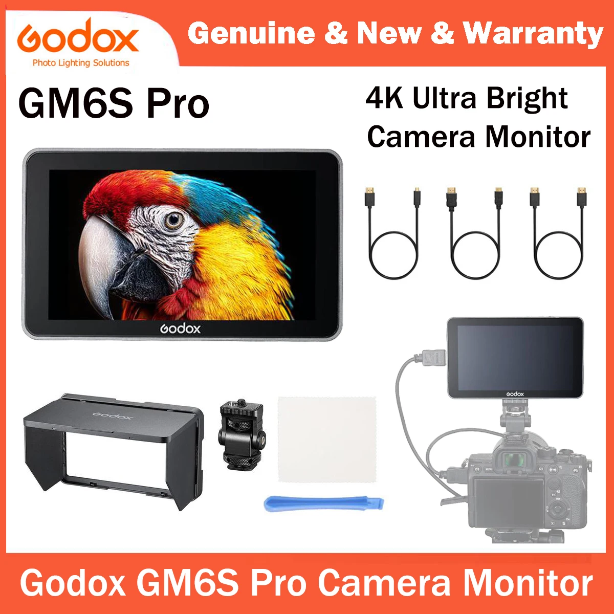 Godox GM6S Pro 5.5"… - image