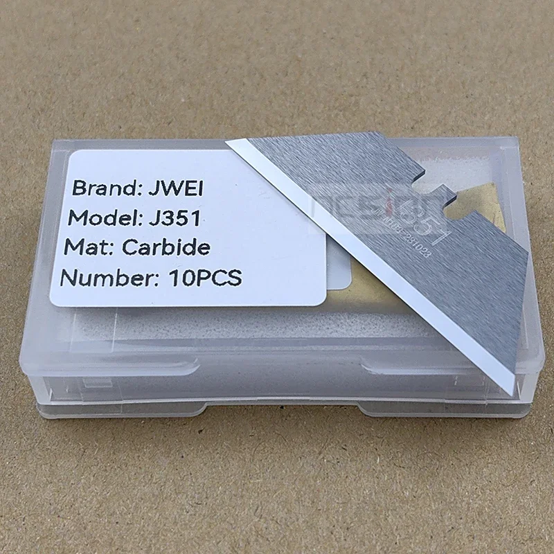 Jwei J351 Tungsten Steel V-groove Blade V-Cut Trapezoidal Tool T-shaped Carpet Cutting Knife