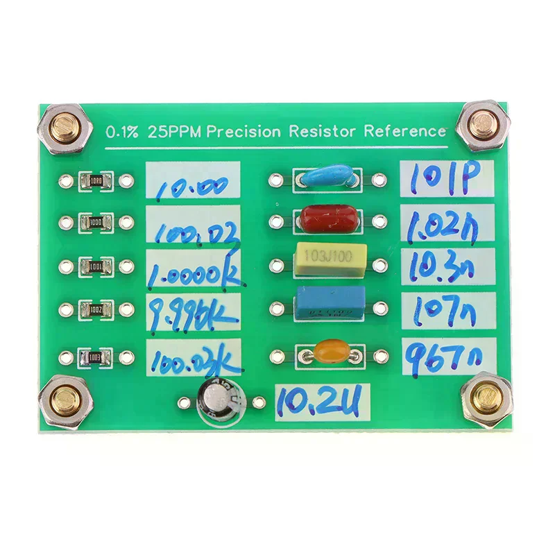 1Pc Precision Resistance Reference Board Used w/ AD584 LM399 To Calibrate & Calibrate Multimeters