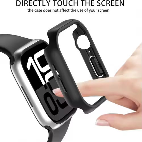 Case for Apple Watch 45mm 41mm 40mm 44mm 42mm 46mm Protective Cover Matte Hard PC Bumper Frame No Glass iWatch 10 SE 9 8 7 6 5 4 - Image 6