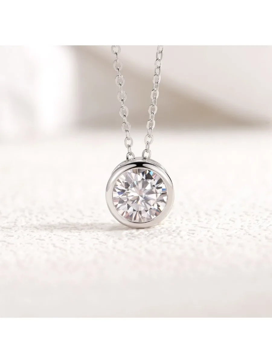 925 Sterling Silber Halskette mit Zirkonia für Damen 18k Vergoldeter Schmuck Anhänger Geburtstagsgeschenk Schmuckgeschenk