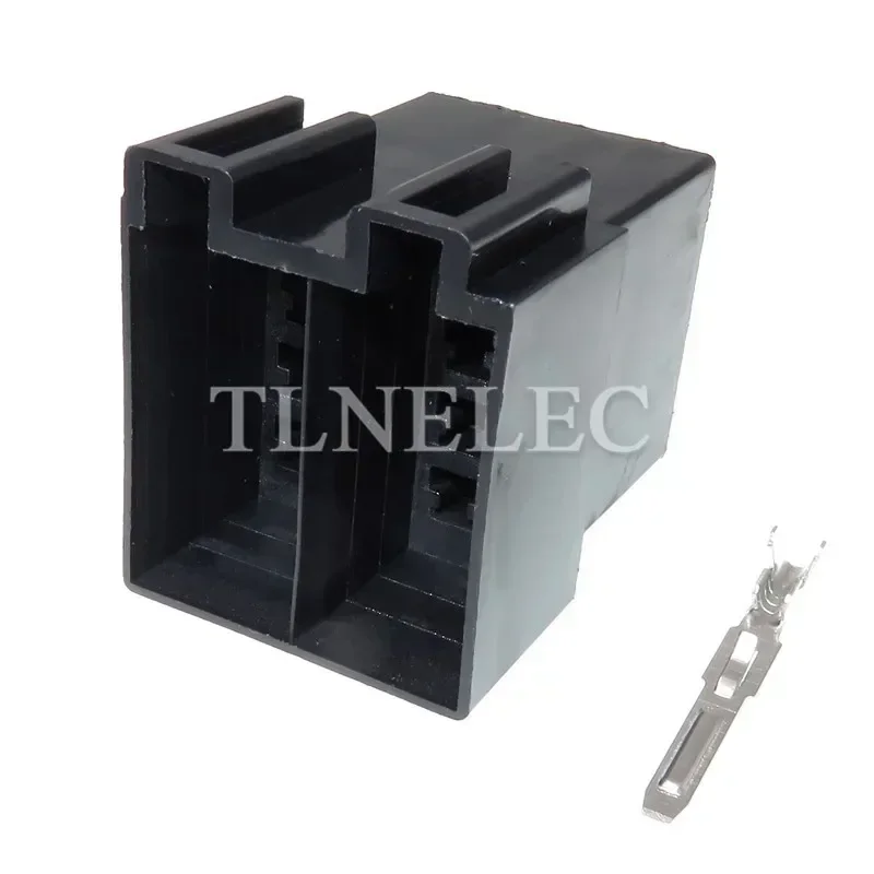 3.5mm 16 Pin Way Black Male Female Housing Socket Plastic Auto Wire CD Plug Audio Connector for Car