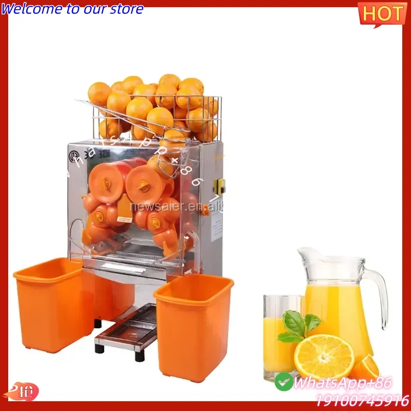 CE Certificate Automatic Citrus Juicer Commercial Automatic Fresh Orange Juice Machine Orange Juice Extractor Machine