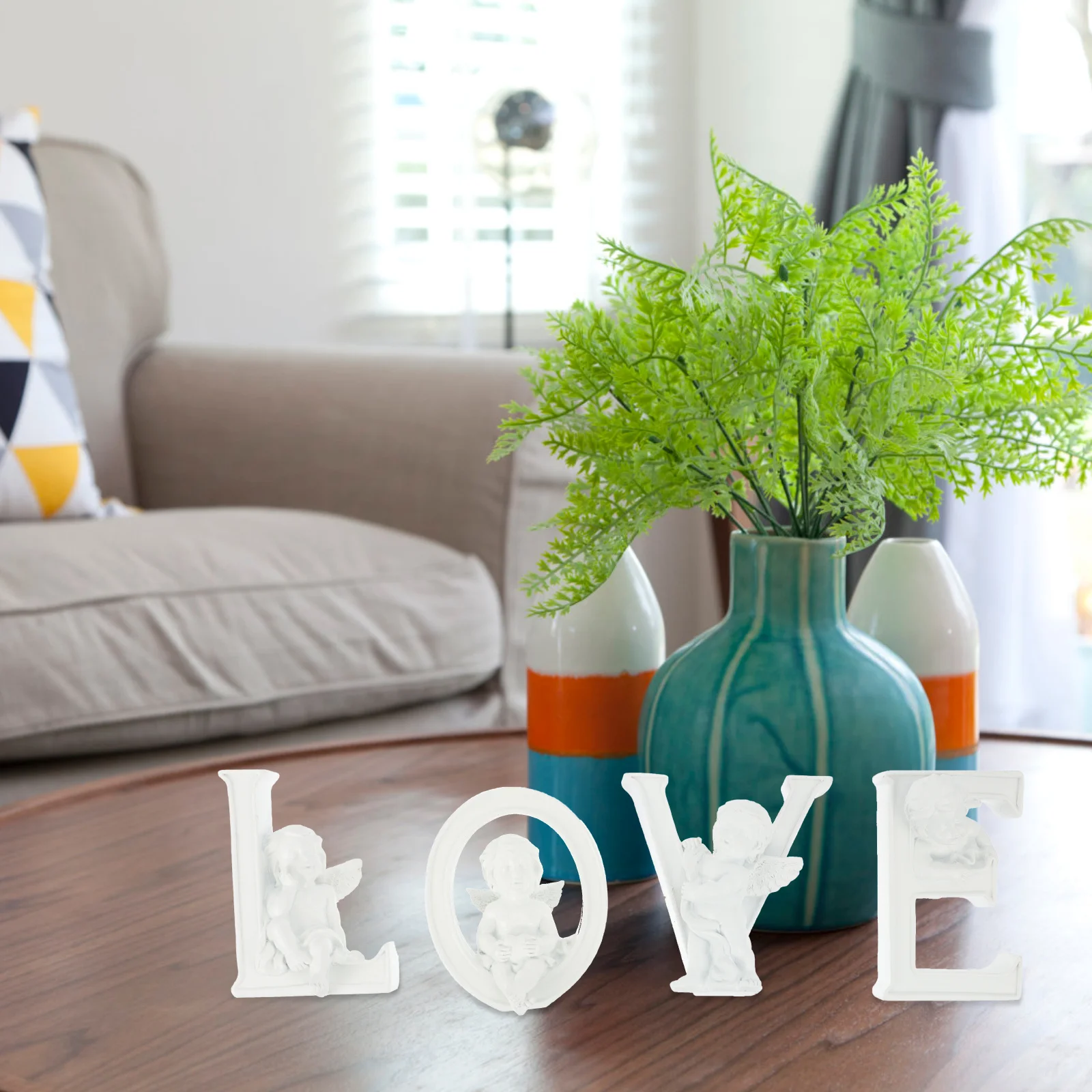 

Letter Love Sign Angel Ornament Ornaments Home Decor Letters Decoration Wedding