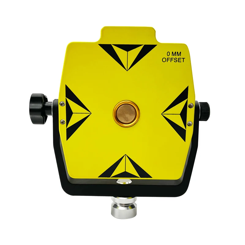 Металлическая желтая призма AK13 для Nikon, South, для Trimble Pentax Total Stations Surveying Prism OFFSET 0 мм - 30 мм