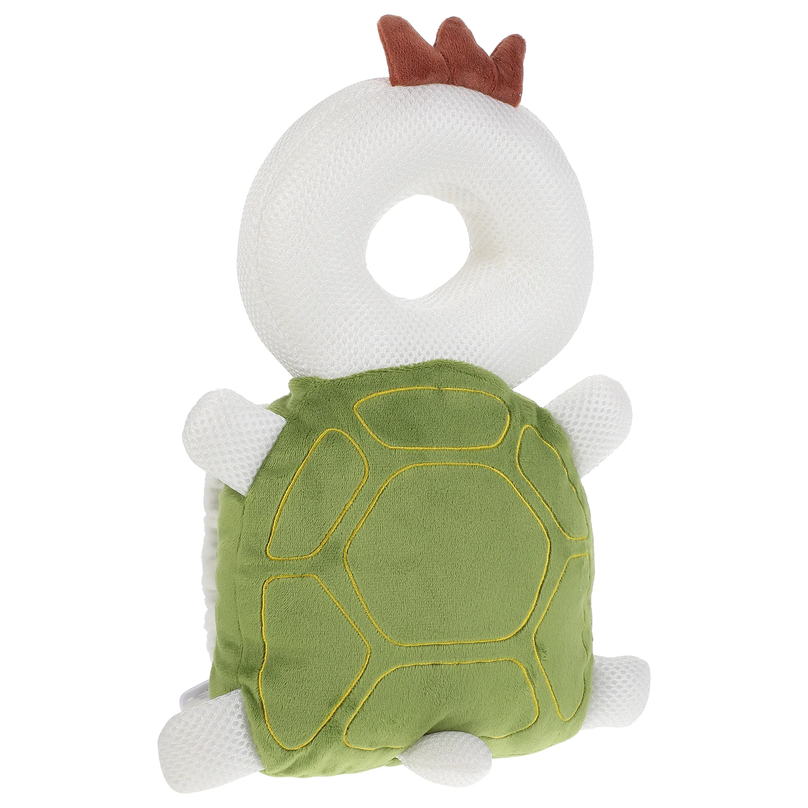 Head Protector Infant Backpack Turtle for Cute Toddler Adjustable Baby Crystal Velvet Pp Cotton Child