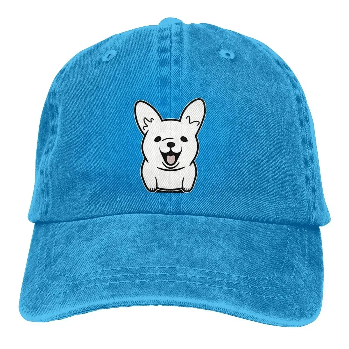 Corgi Cute Line Art Minimalistic Design Classic Baseball Caps Male Hip Hop Sports Cap Sun Shade Hats for Men Women