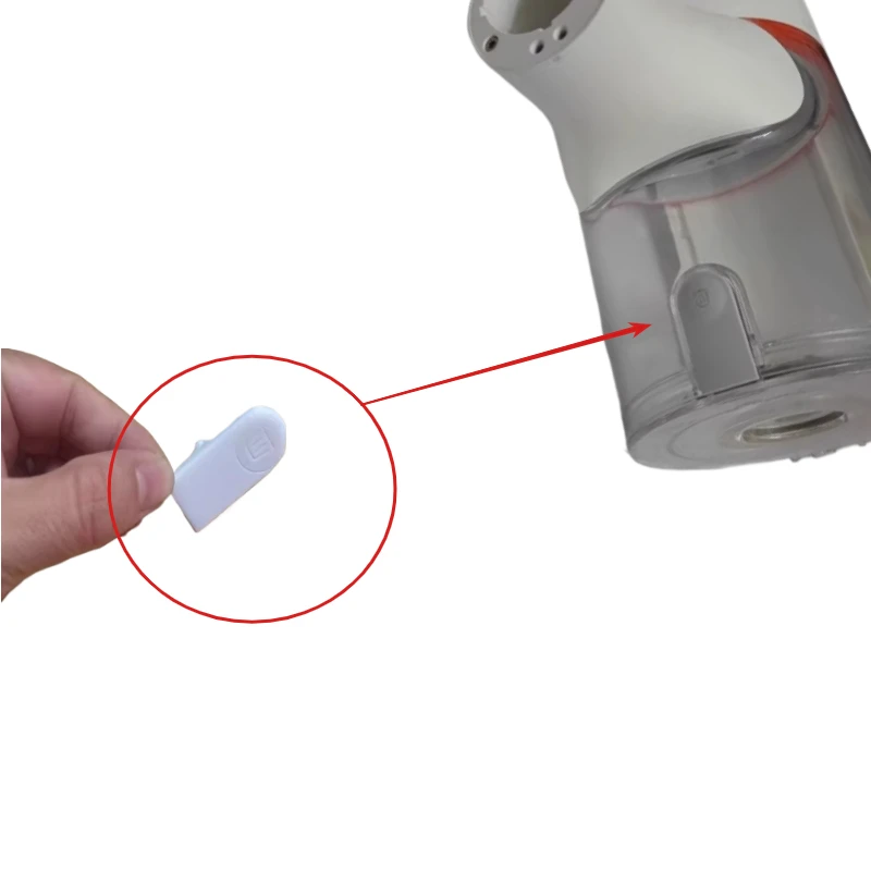 new 1Pcs for Xiaomi / Mijia k10 g10 wireless / wired handheld vacuum cleaner dust cup button switch accessories