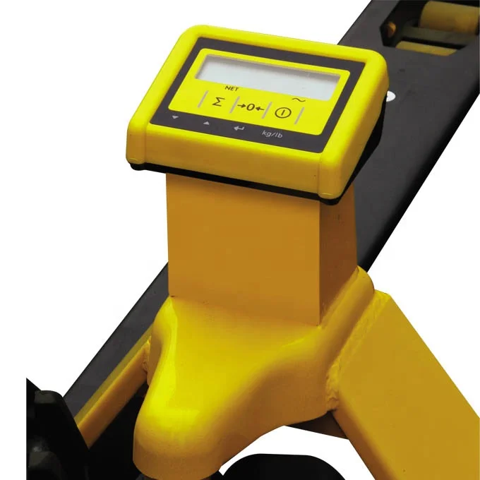 Economical Design 2 Ton Fork Lift Jack Hydraulic Hand Pallet Truck With Weight Scale