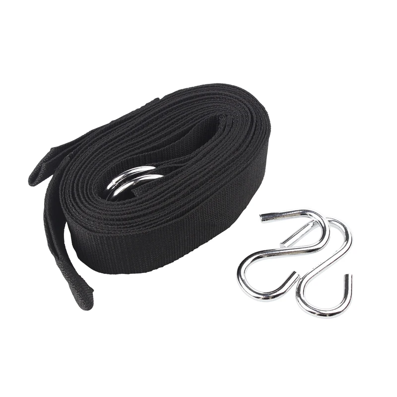 Super Strong Hammock Strap Hanging Straps Rope with Hook Wear Resistant Outdoor Hot Hammock Rope Tied To A Tree Belt Accessories