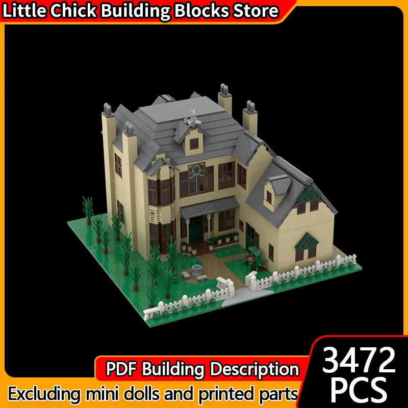 

Popular Movie Model MOC Building Bricks Movie Scene Residence Modular Technology Children Holiday Gifts Assemble Toys Suit