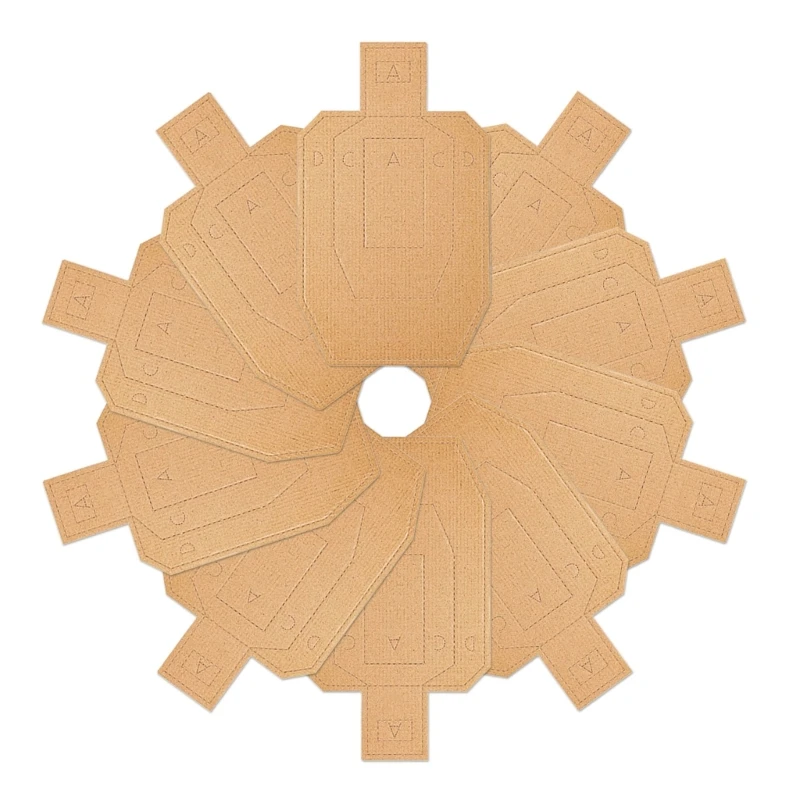 10 Stück Papierziele für Bogenpfeile, Übung, Jagd, Schießstände, Übung