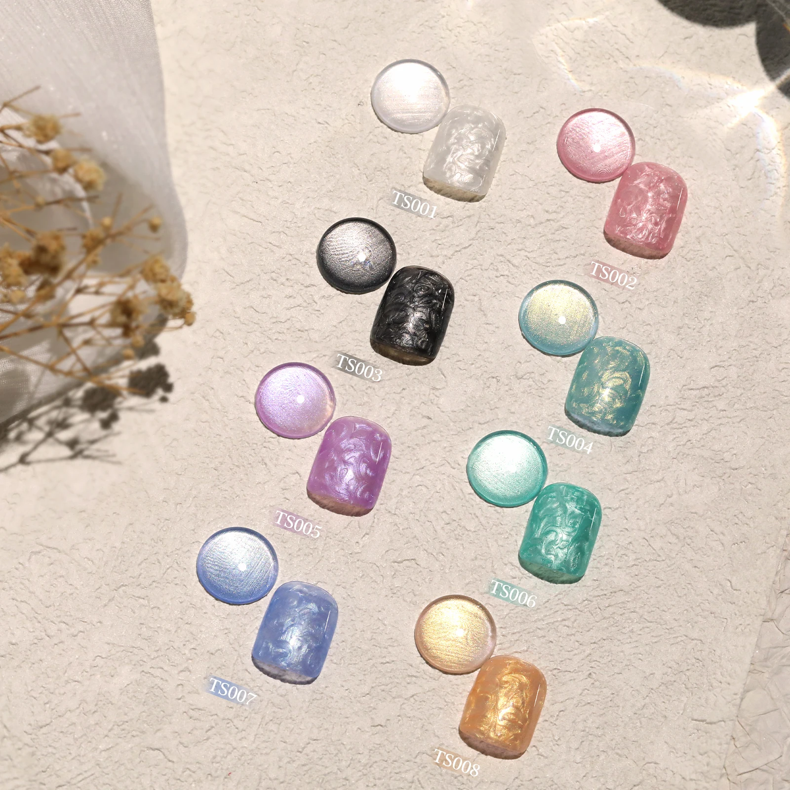 موضوع اللؤلؤ هلام حورية البحر مسمار رسم هلام البولندية القابلة للإزالة UV/LED هلام البولندية دوامة قذيفة الموضوع تأثير DIY بها بنفسك المرأة مسمار الفن هدية #1