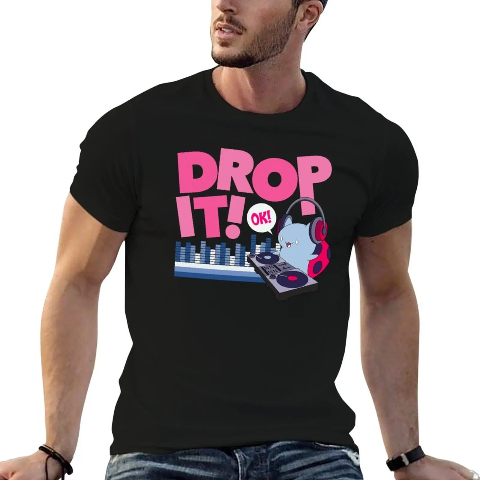 

Accurate - DROP IT! OK! T-Shirt t shirt personalised t shirt man casual T-Shirt