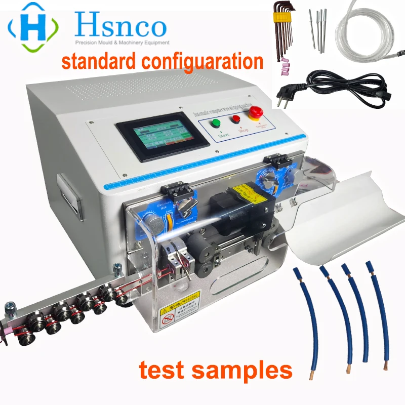 BXH01-2 Automatic Electric Wire Stripping Machine Cable Cutter and Stripper 0.01-2.5mm² with Safety Protection Cover 110V/220V