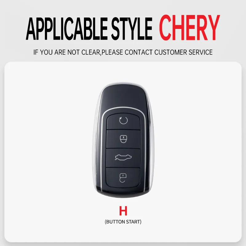 

Подходит для чехла на ключ Chery Arzo5 Ruihu7PlusRuihu8proKun-Peng edition3xcar5xпряжка для сумки из натуральной кожи