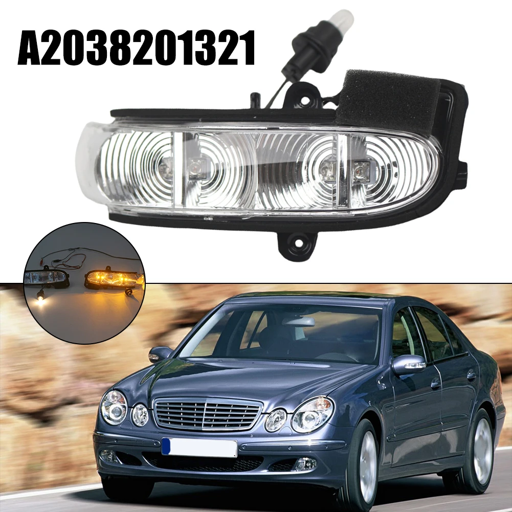 A2038201421 A2038201321 Left Right Mirror Indicator Lamp Turn Light Signal Flashing Light For Mercedes-Benz W211 S211 W463 02-06