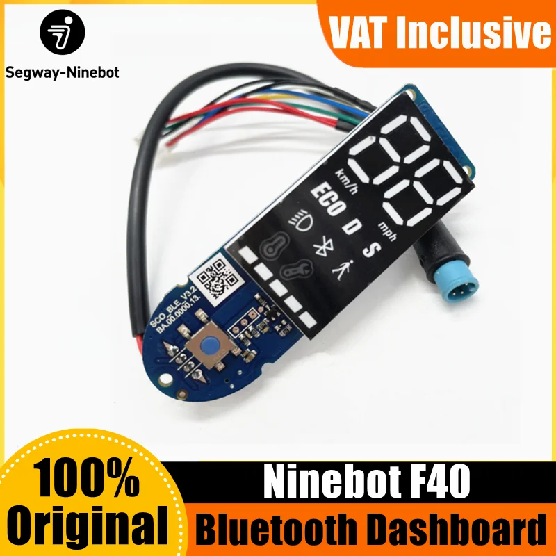 Original Ninebot KickScooter Durable Bluetooth Dashboard For Ninebot By Segway F25 F30 F40 Electric Scooter Meter Display Parts