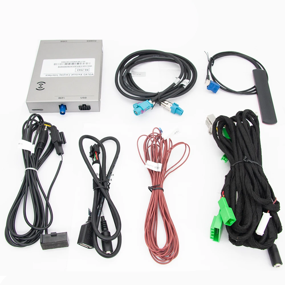 

Reverse Camera Interface Wireless CarPlay Interface Adapter XC60 S60 XC90 XC40 9'' Screen