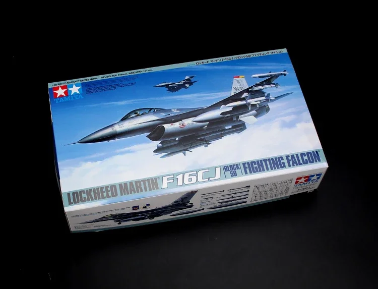 TAMIYA Assembly Aircraft Model Kit 61098 US F-16CJ Fighter 1/48