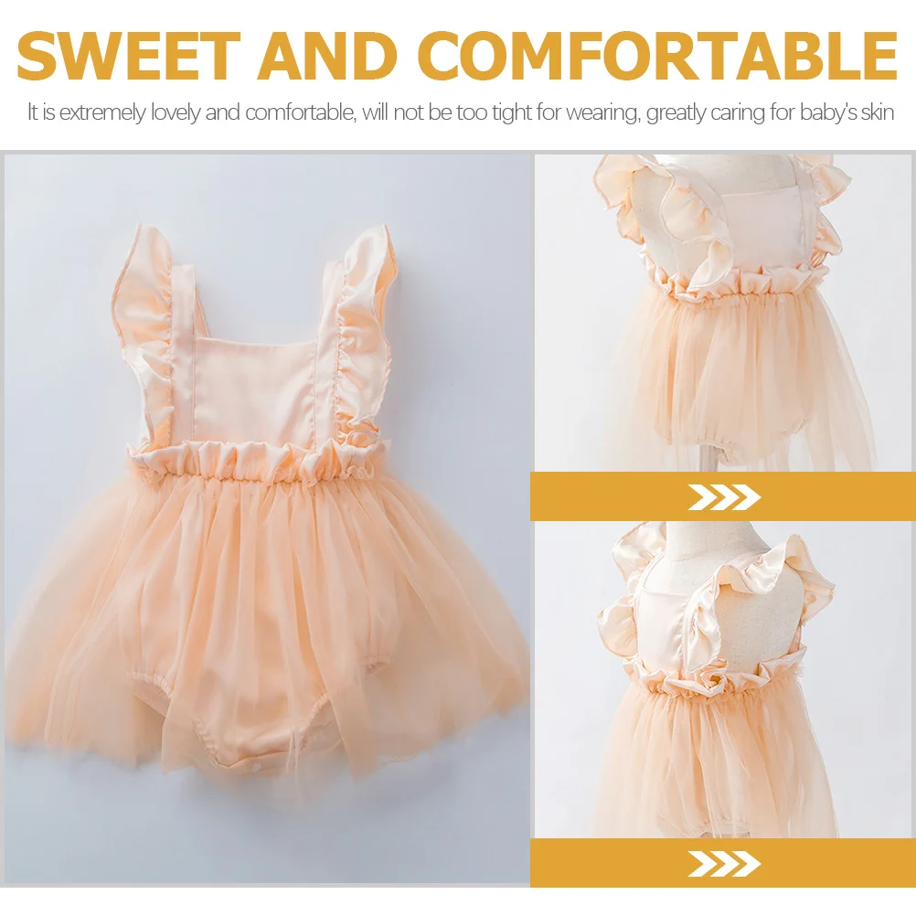 

Newborn Baby Girl Tutu Dress Soft Comfortable Mesh Summer Photography Outfit Baby Photoshoot Newborn Photography Outfit