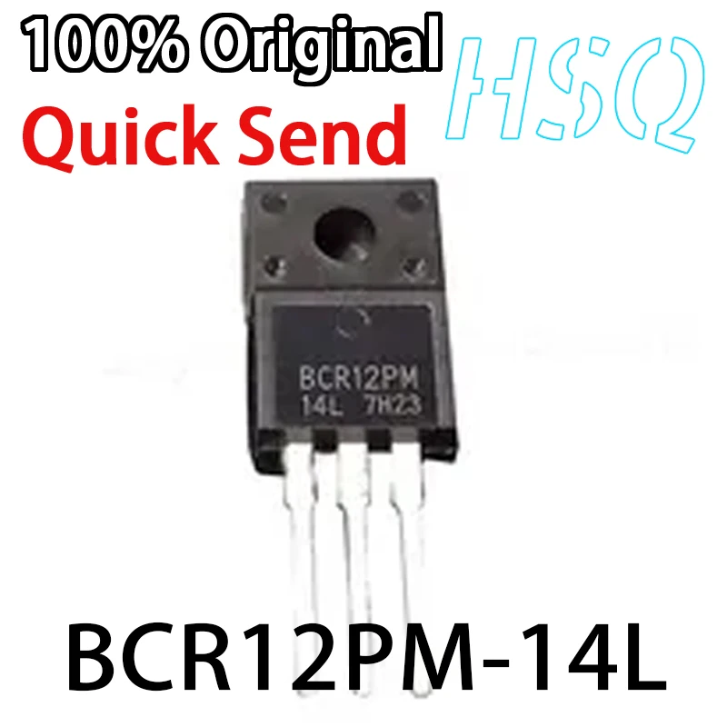 5PCS BCR12PM-14L BCR12PM Brand New Spot TO-220 12A 700V Field-effect Transistor