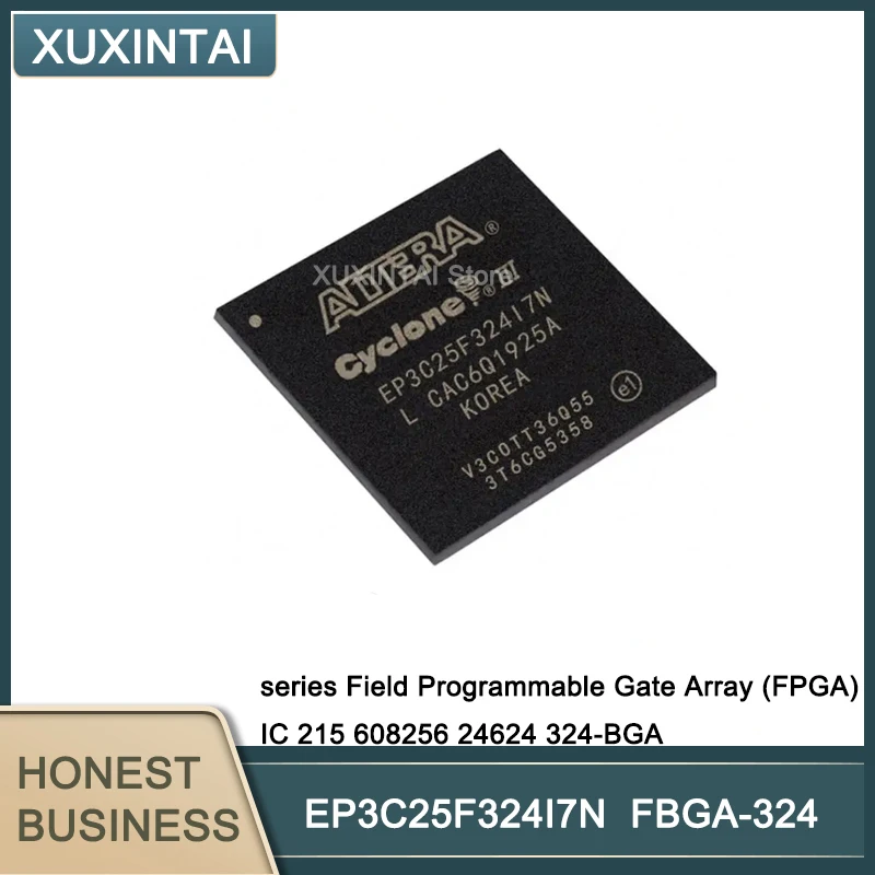 1~5PCS  New Original  EP3C25F324I7N EP3C25F series Field Programmable Gate Array (FPGA) IC 215 608256 24624 324-BGA