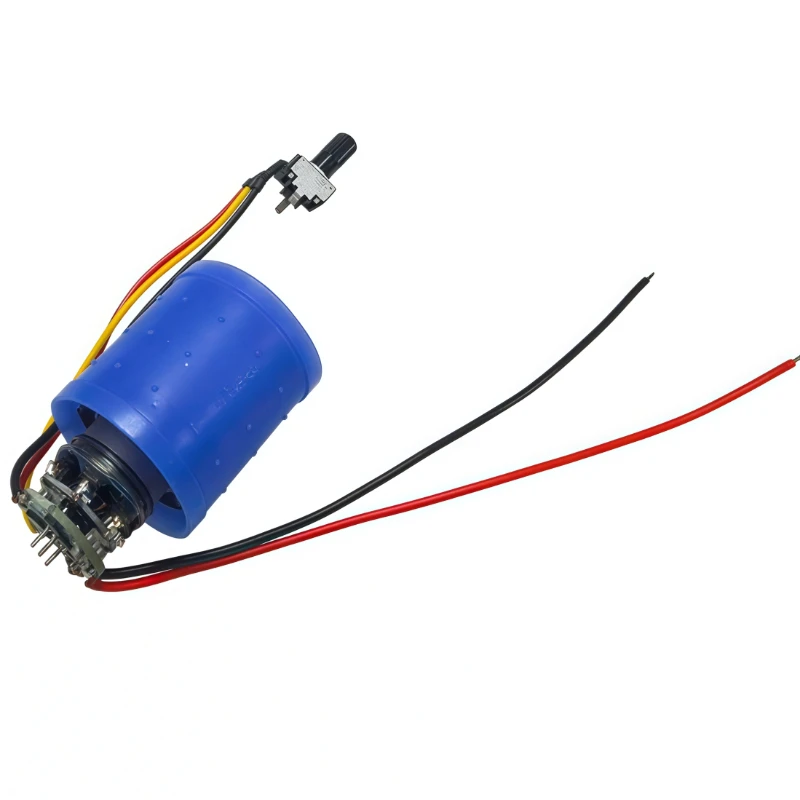 Driving Brushless Motor 100000rpm High-Speed Silent 12V60W High Power 24V90W Ducted Fan for Hair Dryer Vacuum Cleaner Turbo Fan