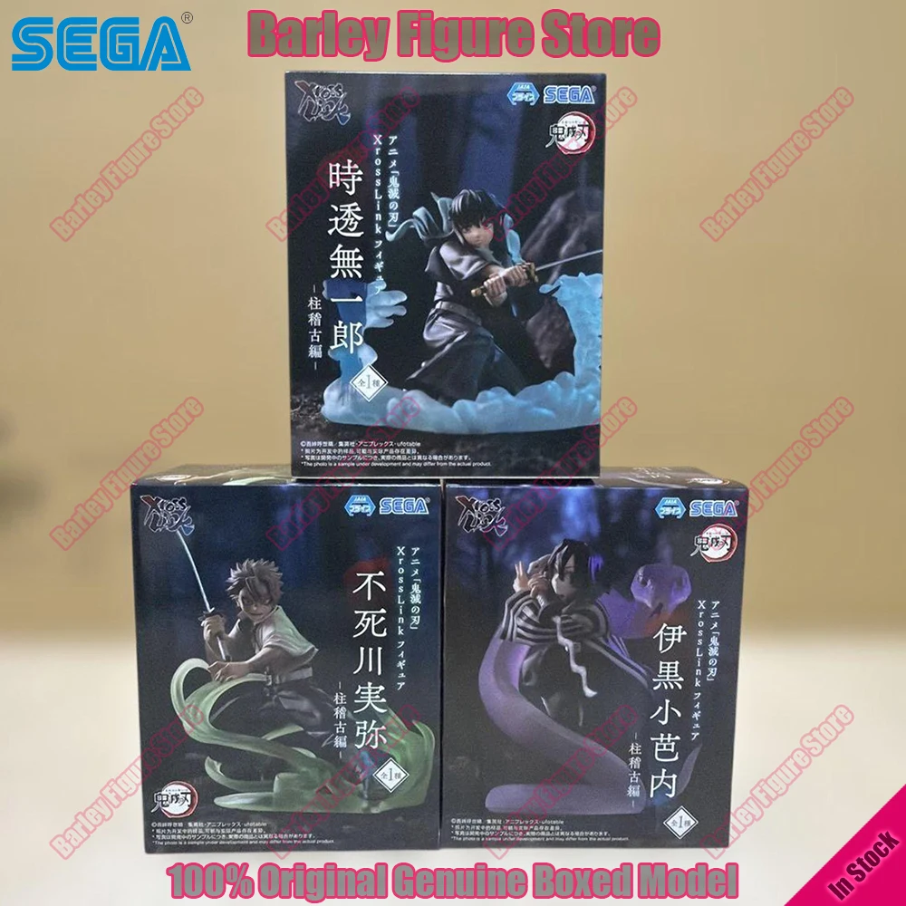 

Оригинальная коллекционная фигурка SEGA XrossLink Demon Slayer Kimetsu no Yaiba Pillar Training Arc, модель для фанатов, подарок для поклонников аниме.