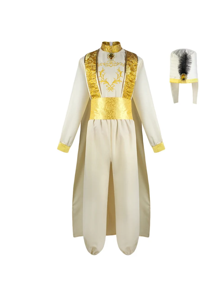 

loween Aladdin Prince Cosplay Performance Costume Jasmine Princ Thousand And One Nights Fairy T Role Women's Ethnic ...
