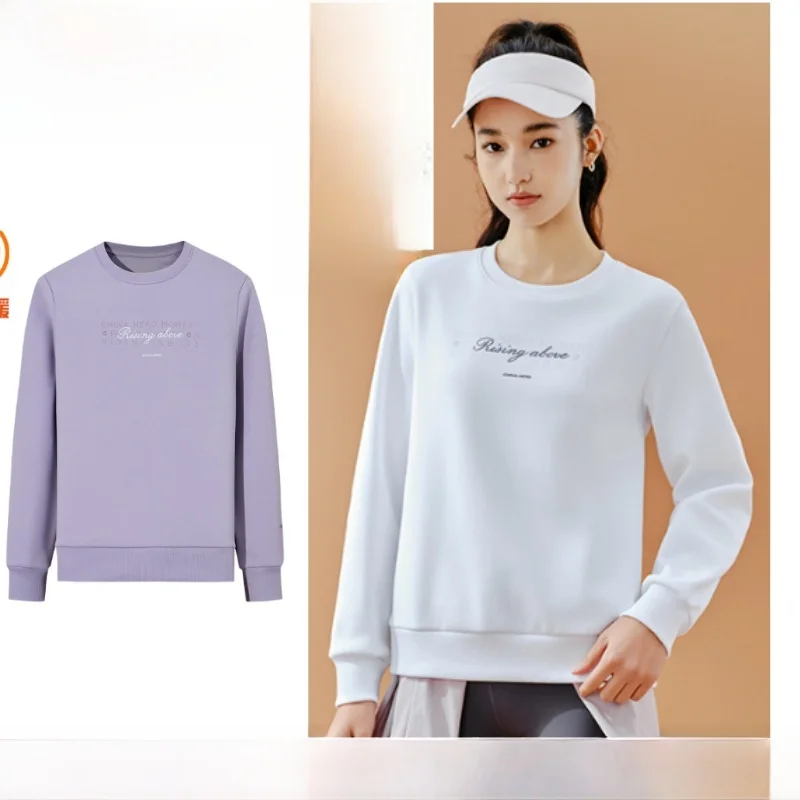 women's-sport-hoodie-long-sve-round-ne-pullover-casual-winter-new-sle-thiened-cotton-polyester-blend-running