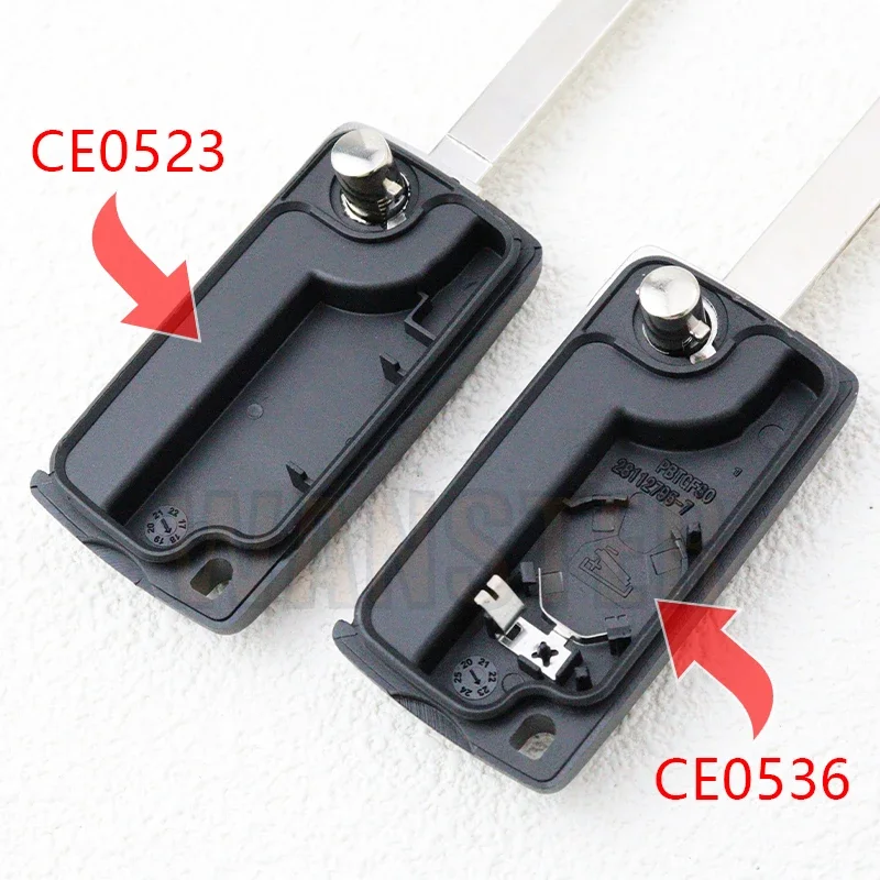 Replace Car Key Housing Remote Fob Case Shell for Peugeot 206 408 306 407 807 for Citroen C2 C4 C5 C6 C8 Berlingo Xsara Picasso