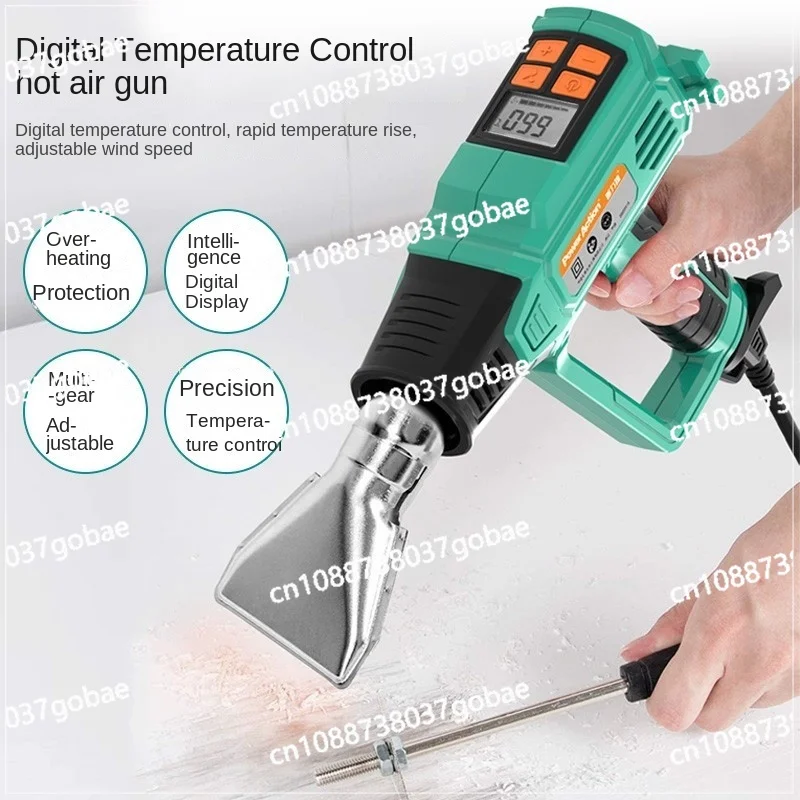 Pulijie Hot Air Gun High-Power Digital Display Small Hair Dryer nDrying  Plastic Welding