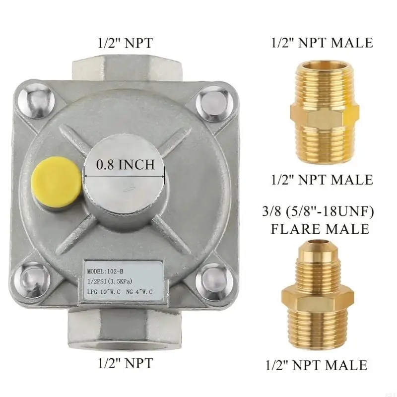 A2UE انفجارات الصمامات دليل تقليل الضغط على المطبخ المطبخ للمطبخ