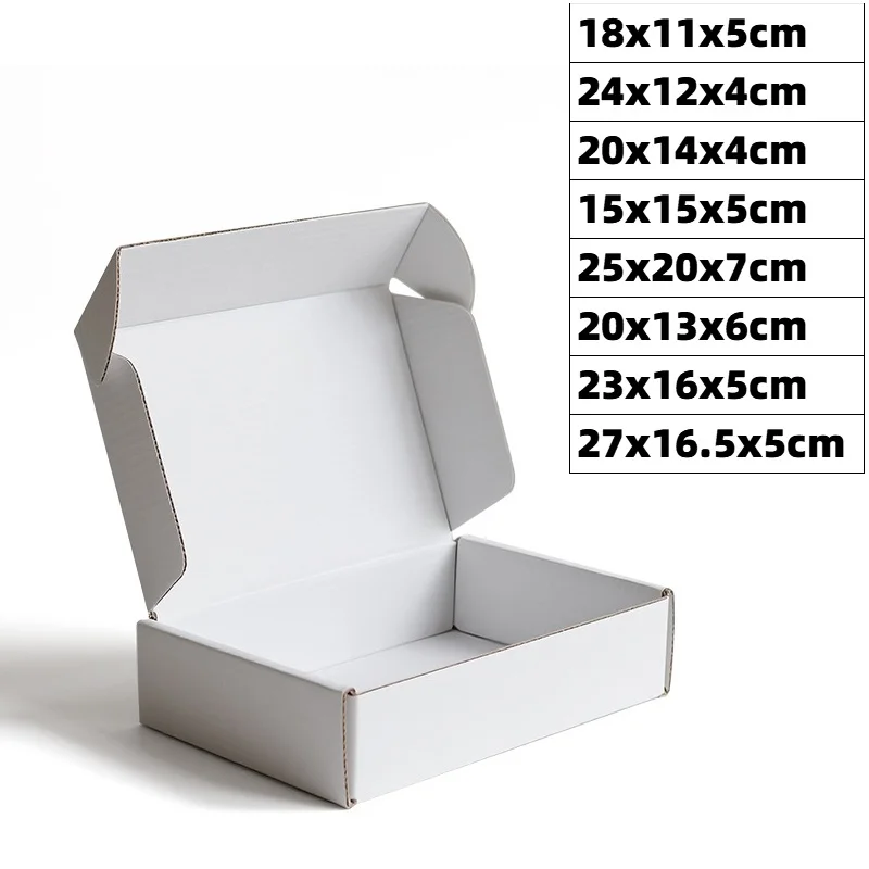 The Ultimate Guide to Using 20pc White 3-Layer Cardboard Box Wrappers for Professional Gift Shipping