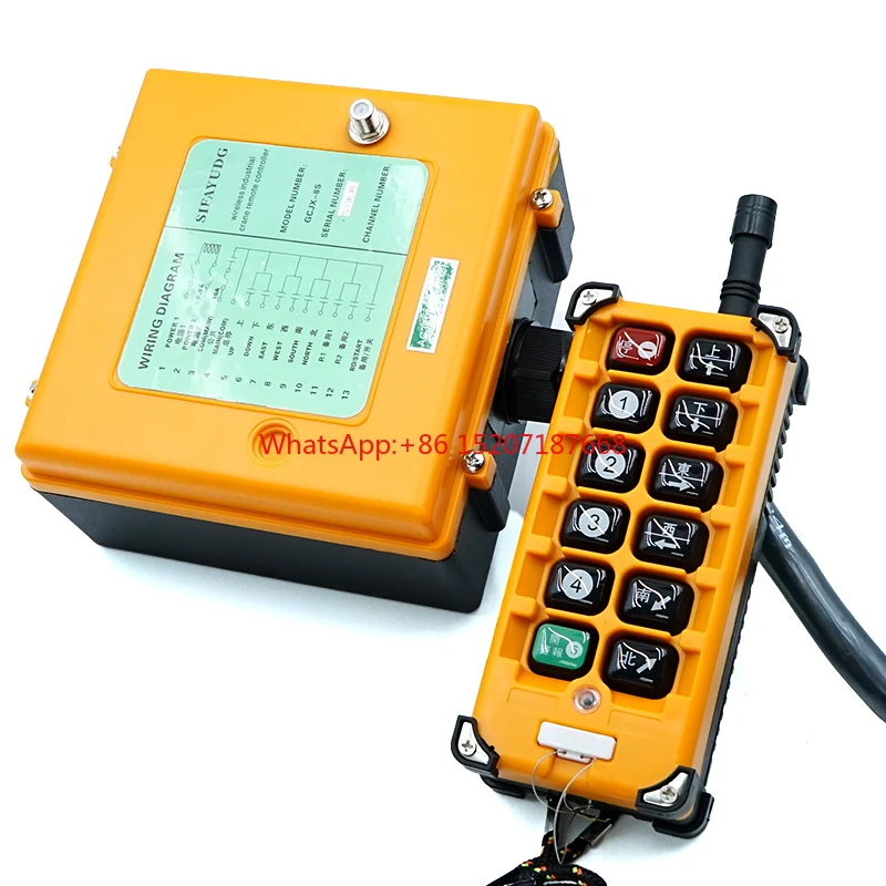 

F23-A++ Factory Wholesale 8 Buttons Waterproof Universal Crane Wireless Remote Control for Industrial