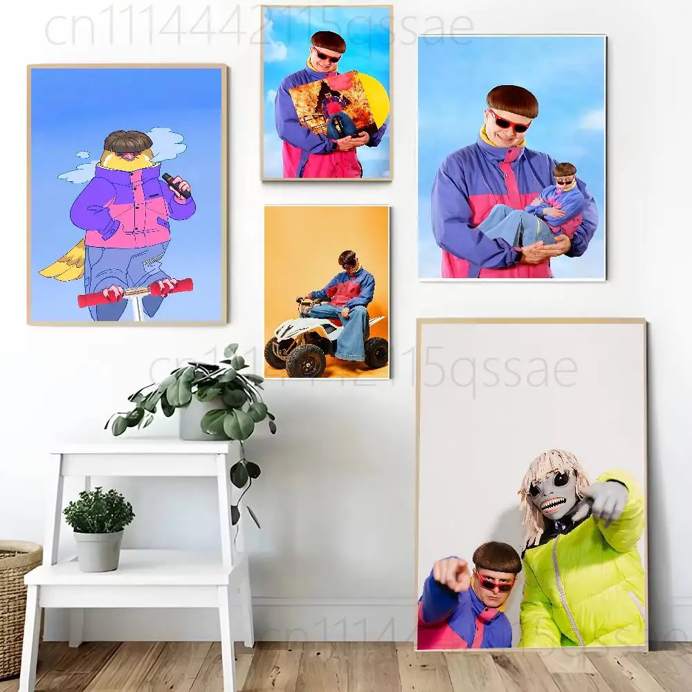 O-Oliver T-Tree Life Goes On Poster Prints For Bedroom Living Room Canvas Painting Wall Art Home Decor