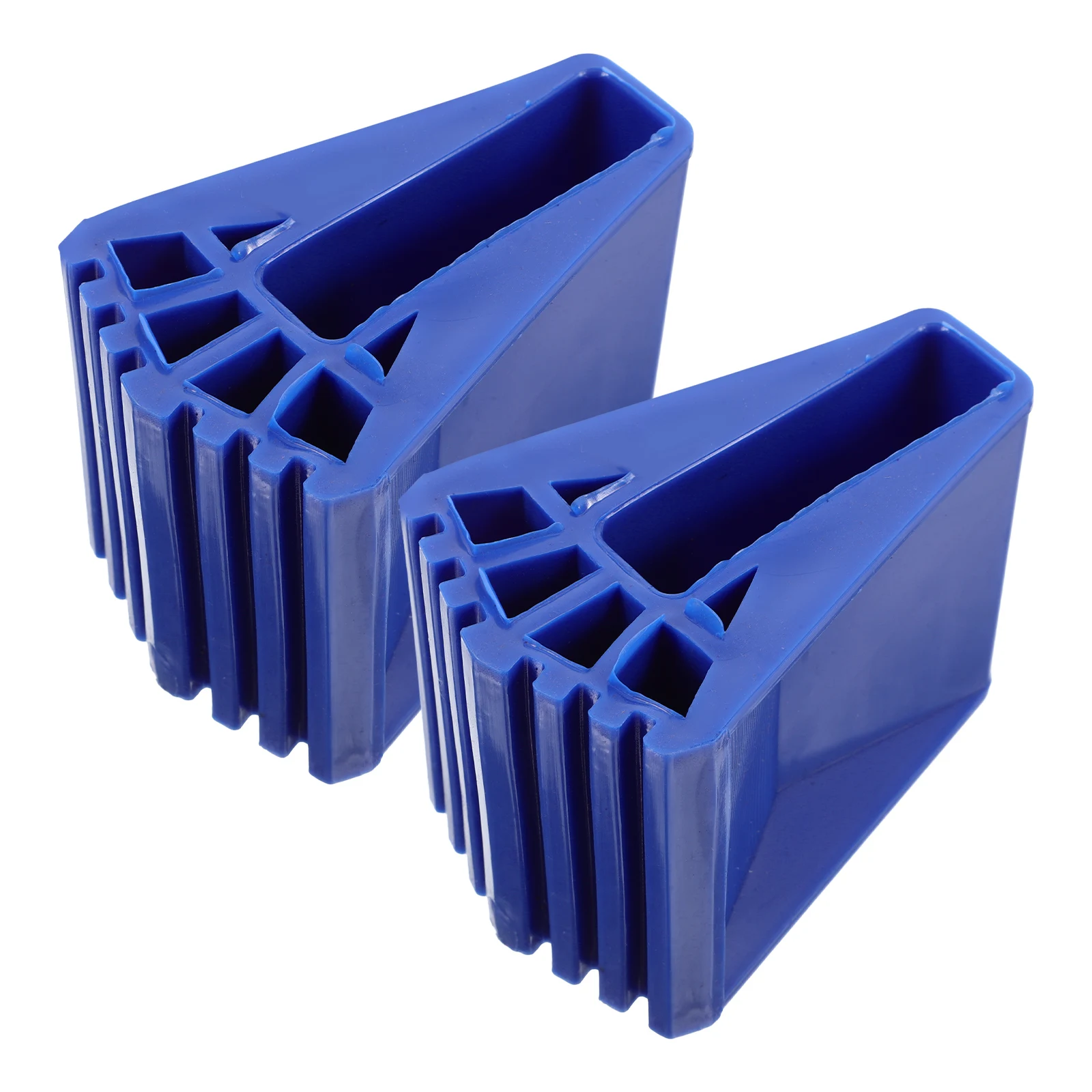 

2pcs Ladder Feet Cover Blue Plastic Non-Slip Foot Pads Stabilizer Replacement Cushion For Extension Folding Ladders Durable