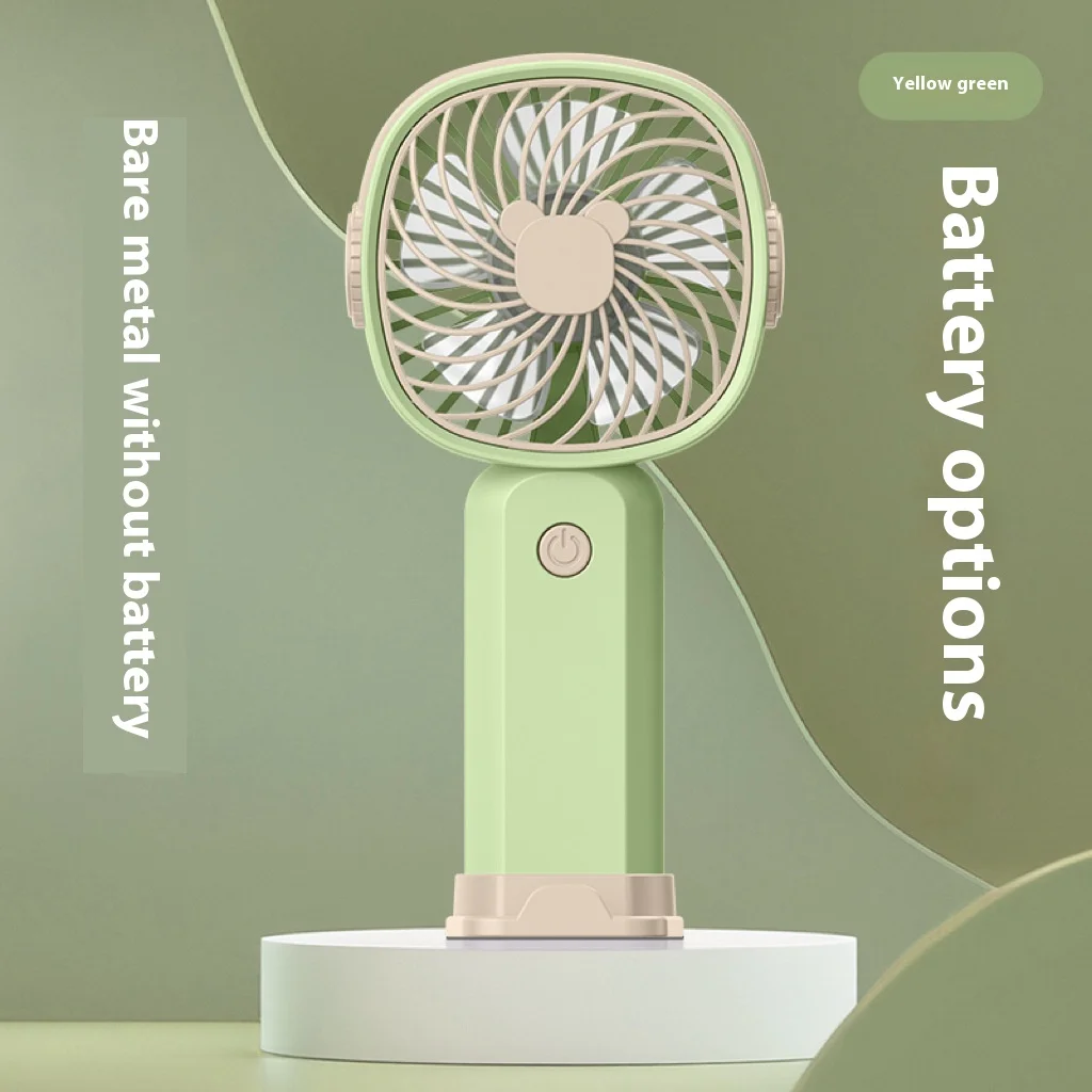 Mini-USB-Handl üfter Multifunktions-Desktop mit Stand Eectric Fan Studenten Outdoor tragbare tragbare kleine Lüfter